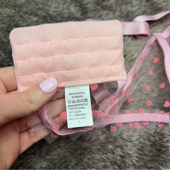 Moxy Pink Sweetheart Lingerie Bra - Picture 6 of 6